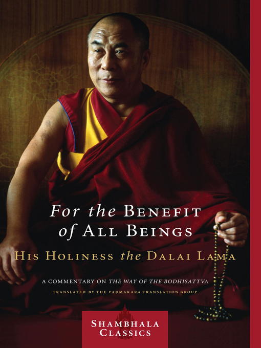Title details for For the Benefit of All Beings by Dalai Lama - Wait list
